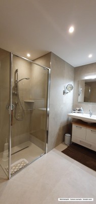 Foto del bagno Bed & Breakfast Haus Grüner