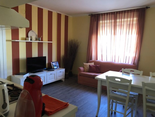 The living area Apartments Suites&Chalets Laghi e Monti