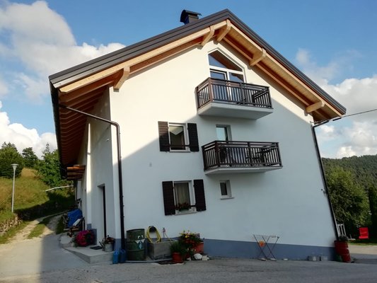 Foto esterno in estate Haus Toller