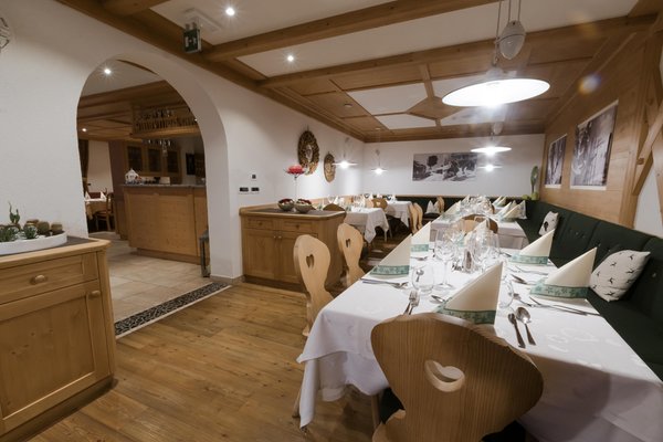 Il ristorante Colfosco Wellness Pension Garden