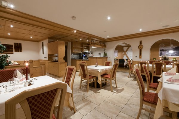 Il ristorante Colfosco Wellness Pension Garden