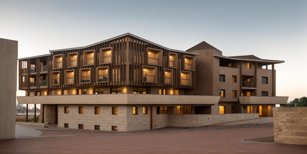 Foto Außenansicht Aparthotel Kronplatz Luxury House