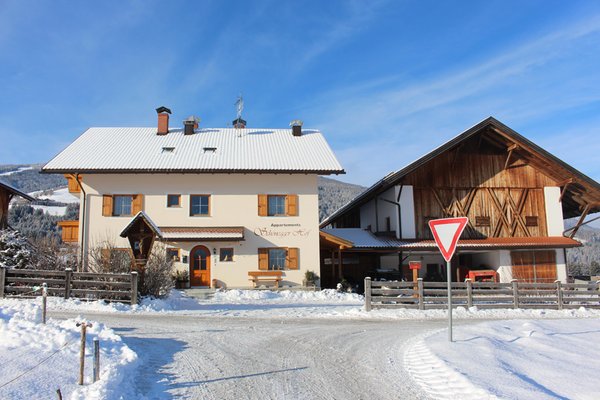 Foto invernale di presentazione Appartamenti in agriturismo Schöneggerhof