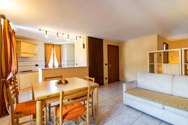 La zona giorno Locanda Piemonte