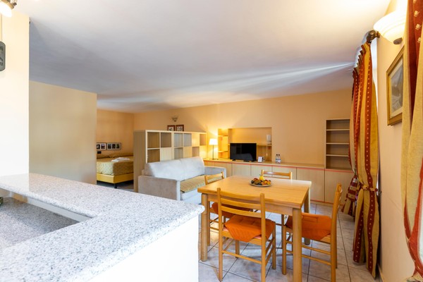 La zona giorno Locanda Piemonte