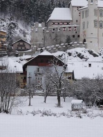 Foto invernale di presentazione Gasthof (Albergo) Obermair