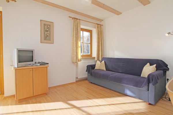 La zona giorno Appartamenti in agriturismo Getzenbergerhof