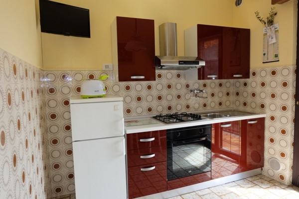 Photo of the kitchen L'Edera