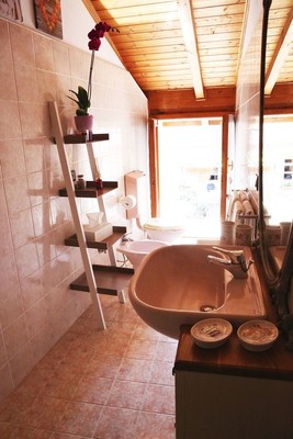 Foto del bagno Bed & Breakfast La Mora Selvatica