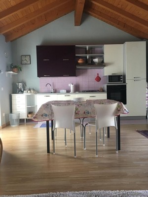 Photo of the kitchen La Casetta dei Lupi