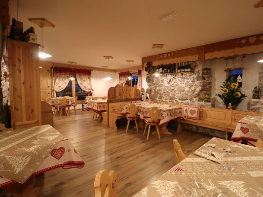 Il ristorante Valfloriana La Baita delle Fate