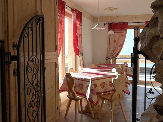Das Restaurant Valfloriana La Baita delle Fate