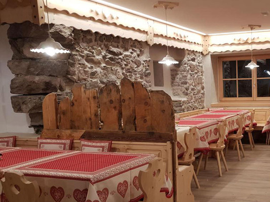 Il ristorante Valfloriana La Baita delle Fate