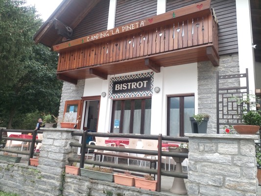 The restaurant Santa Maria Maggiore (Valle Vigezzo) Camping La Pineta
