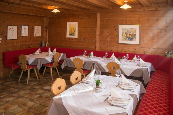 The restaurant Chienes / Kiens Siessl