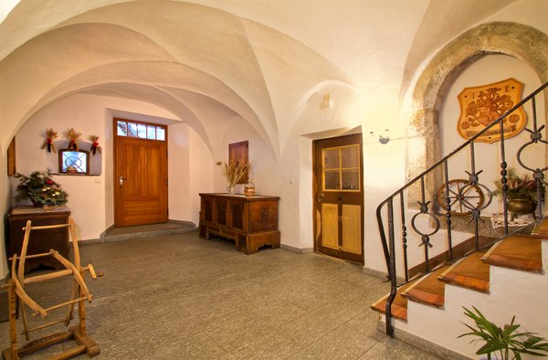 The entrance