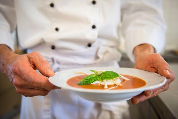 Il ristorante Corti in Pusteria (Chienes) Entdecker Panorama