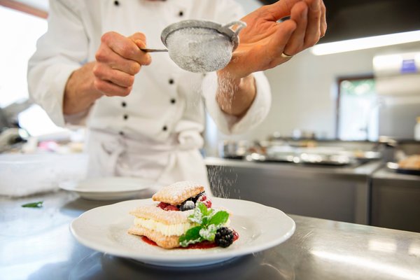 Il ristorante Corti in Pusteria (Chienes) Entdecker Panorama