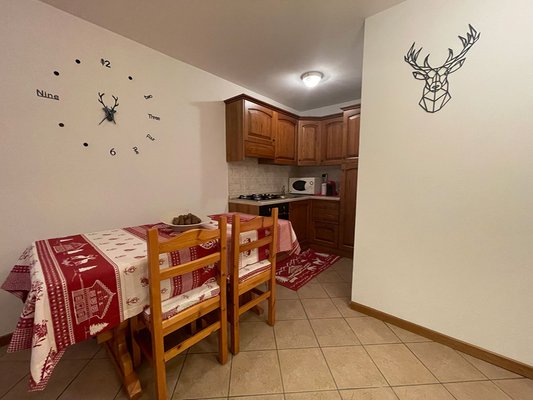 Photo of the kitchen Il Cervo Mountain Apartment