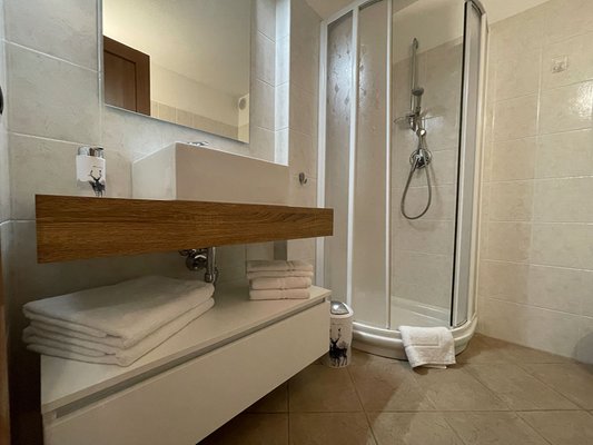 Photo of the bathroom Il Cervo Mountain Apartment