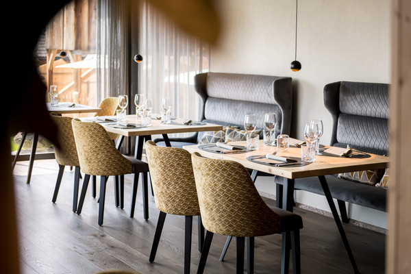 Il ristorante Corti in Pusteria (Chienes) Sonnenheim