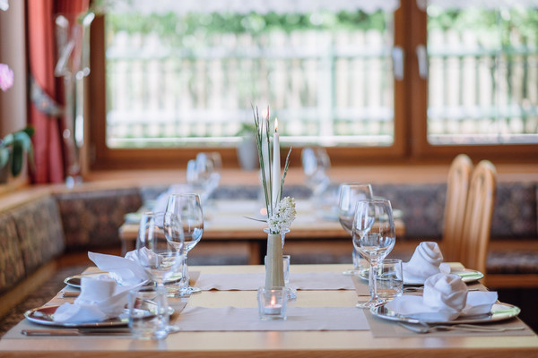 Il ristorante Perca Naturhotel Miraval