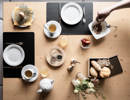 La colazione Naturhotel Miraval