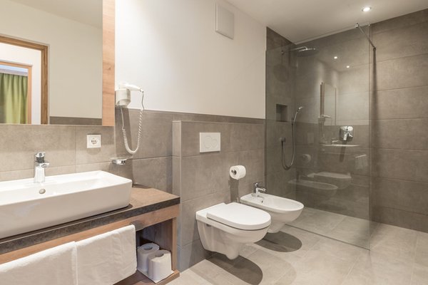 Photo of the bathroom Apartments in hotel Panorama