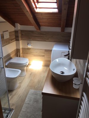 Photo of the bathroom Apartment La Mansarda di Sabina