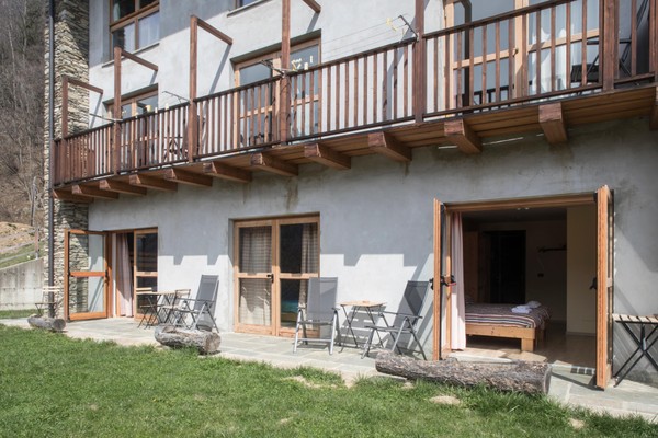 Foto Außenansicht Hütten-Hotel Galaberna