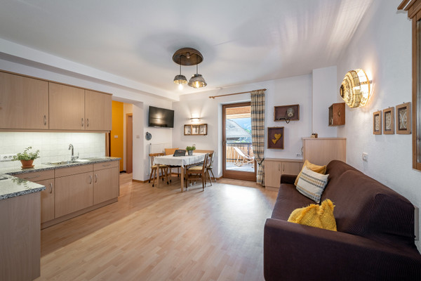 Der Wohnraum Ferienwohnungen auf dem Bauernhof Winklerhof