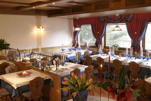 Il ristorante Villa Ottone Reichegger