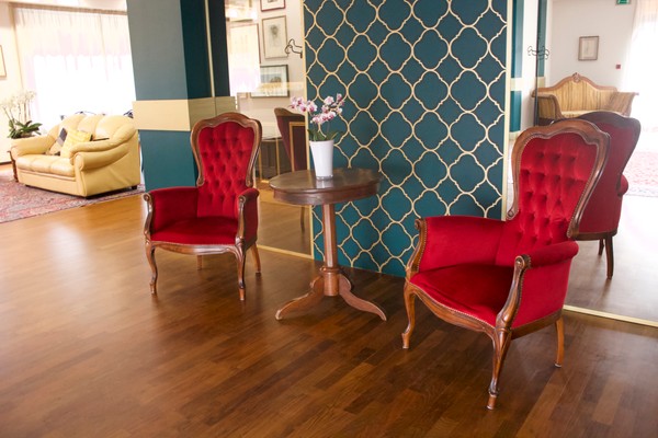 The common areas Hotel Quadrifoglio