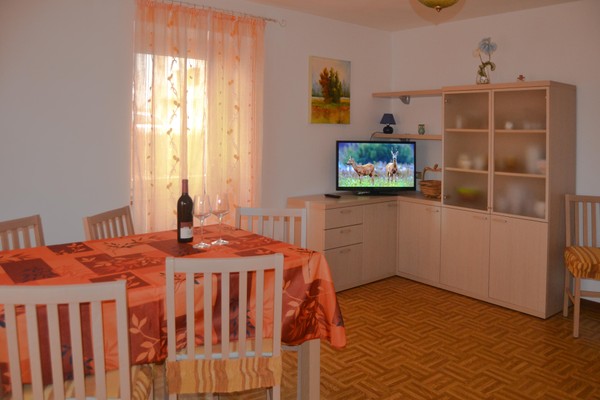 La zona giorno Appartamento San Sebastiano di Folgaria - Casa Cuel