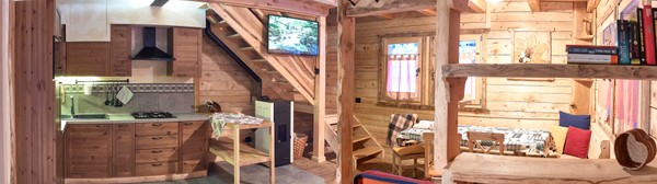 Der Wohnraum Dolomiti Village