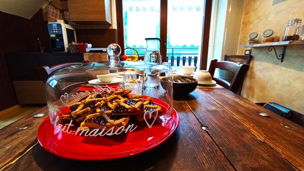 The breakfast Bed & Breakfast La Rocca Bianca