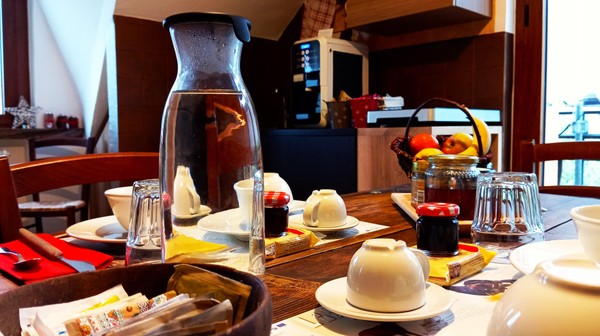 The breakfast Bed & Breakfast La Rocca Bianca