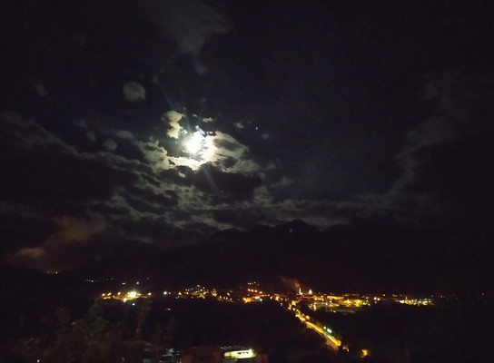 Panoramic view Borgo San Dalmazzo (Valle Stura)