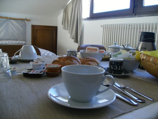 Das Frühstück Bed & Breakfast Il Faggio