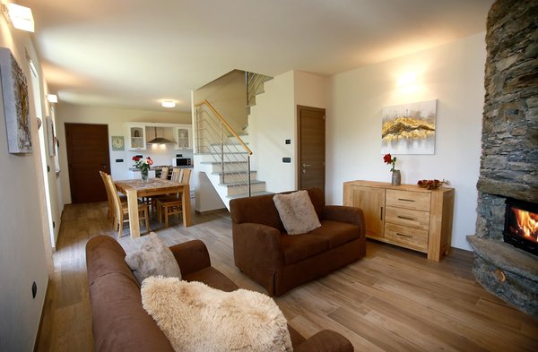The living area Apartments Chalets Mongioie