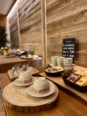 Das Frühstück B&B-Hotel Le Fonti