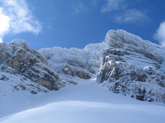 Panoramic view Chiusa di Pesio (Cuneo Alps)