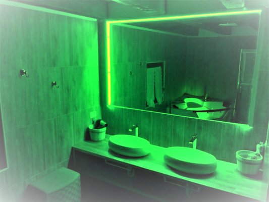 Photo of the bathroom The Moon of the Mountains Chalet