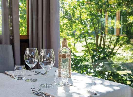The restaurant Guardabosone (Valsesia Monterosa) La Burla