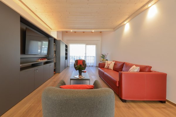 The living area Apartments La Civetta