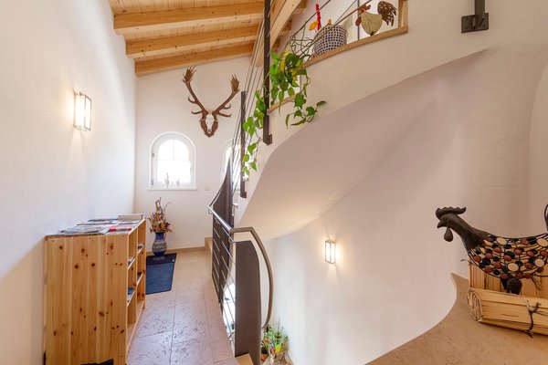 La zona giorno Appartamenti in agriturismo Bäckhof