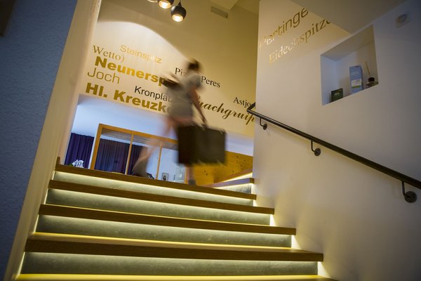 Le parti comuni Hotel Dolomitenblick alps boutique hotel