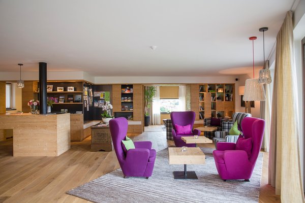 Le parti comuni Hotel Dolomitenblick alps boutique hotel