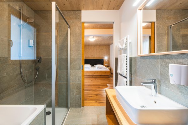 Foto del bagno Hotel Tirolerhof