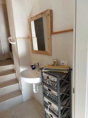 Photo of the bathroom Apartments Vacanze in Val di Non